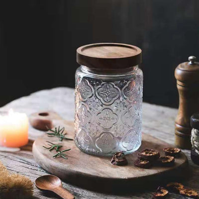 Glass Storage Container With Lid