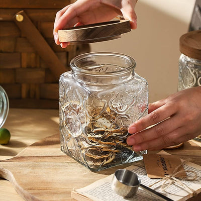 Glass Storage Container With Lid