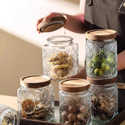 Glass Storage Container With Lid