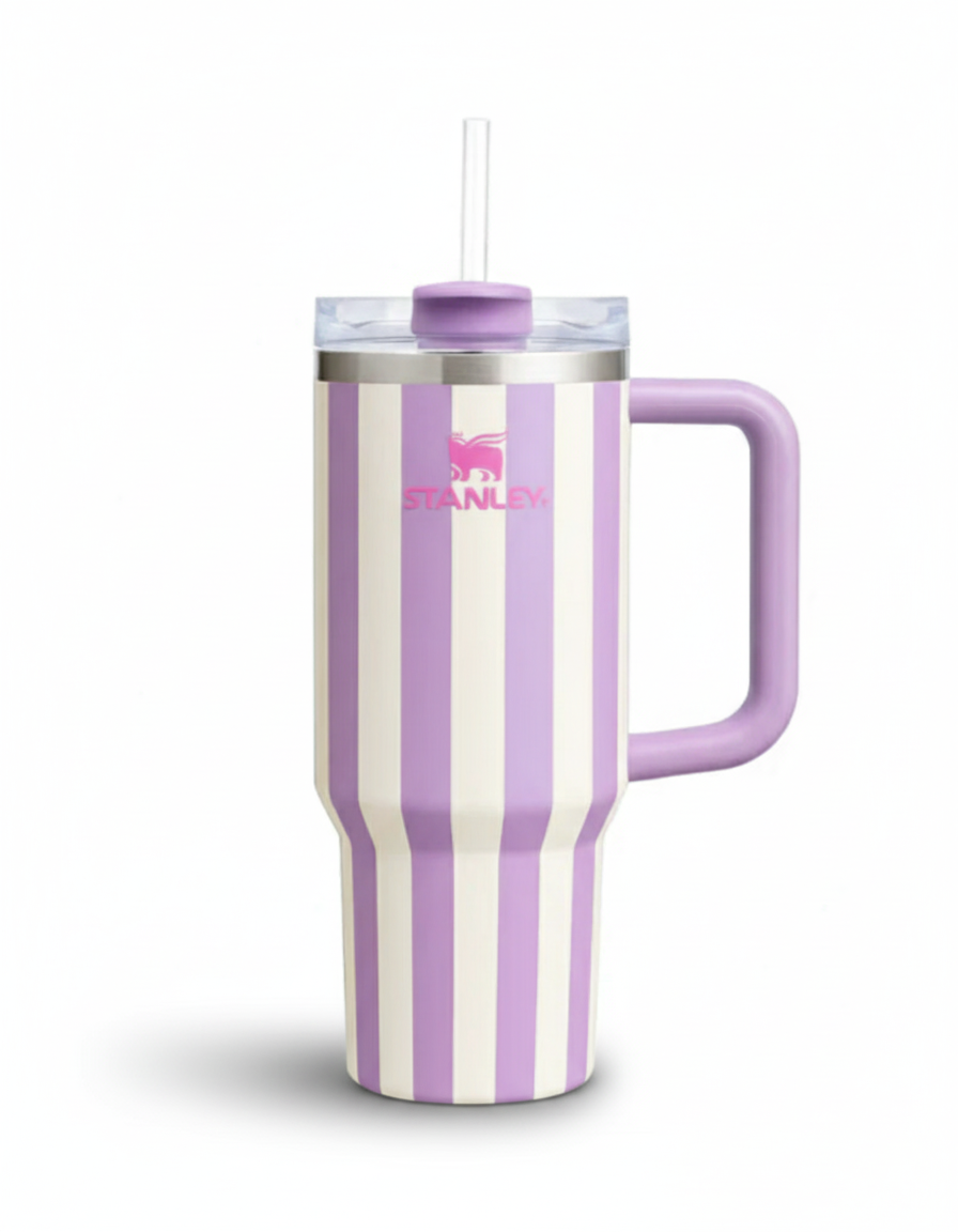 The Quencher H2.0 Flowstate™ Tumbler | 40 OZ - Purple Cabana Gloss