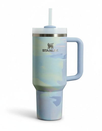 The Clean Slate Quencher H2.0 FlowState™ Tumbler | 40 OZ - Cool Serene