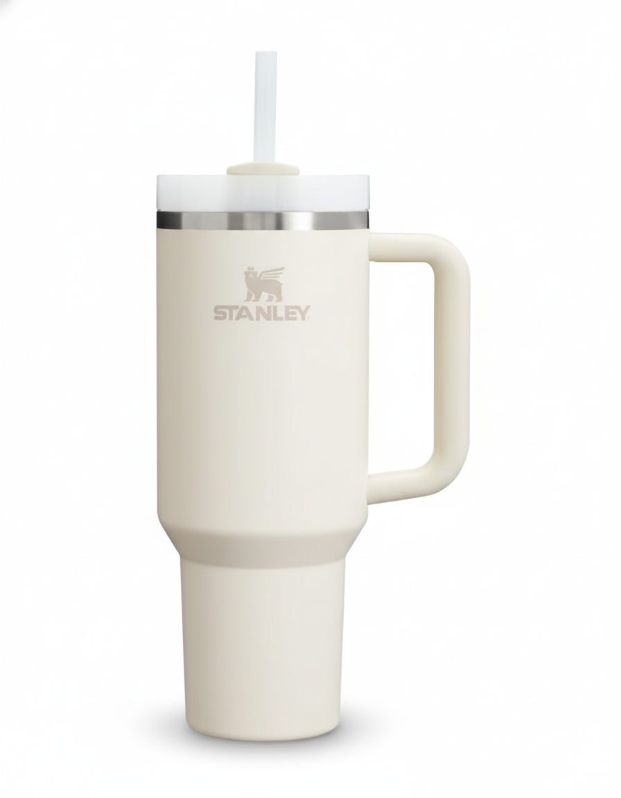 The Quencher H2.0 FlowState™ Tumbler | 40 OZ | Cream