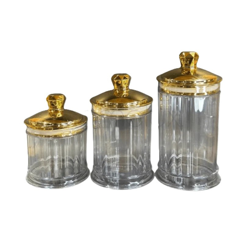 Transparent Jar Set