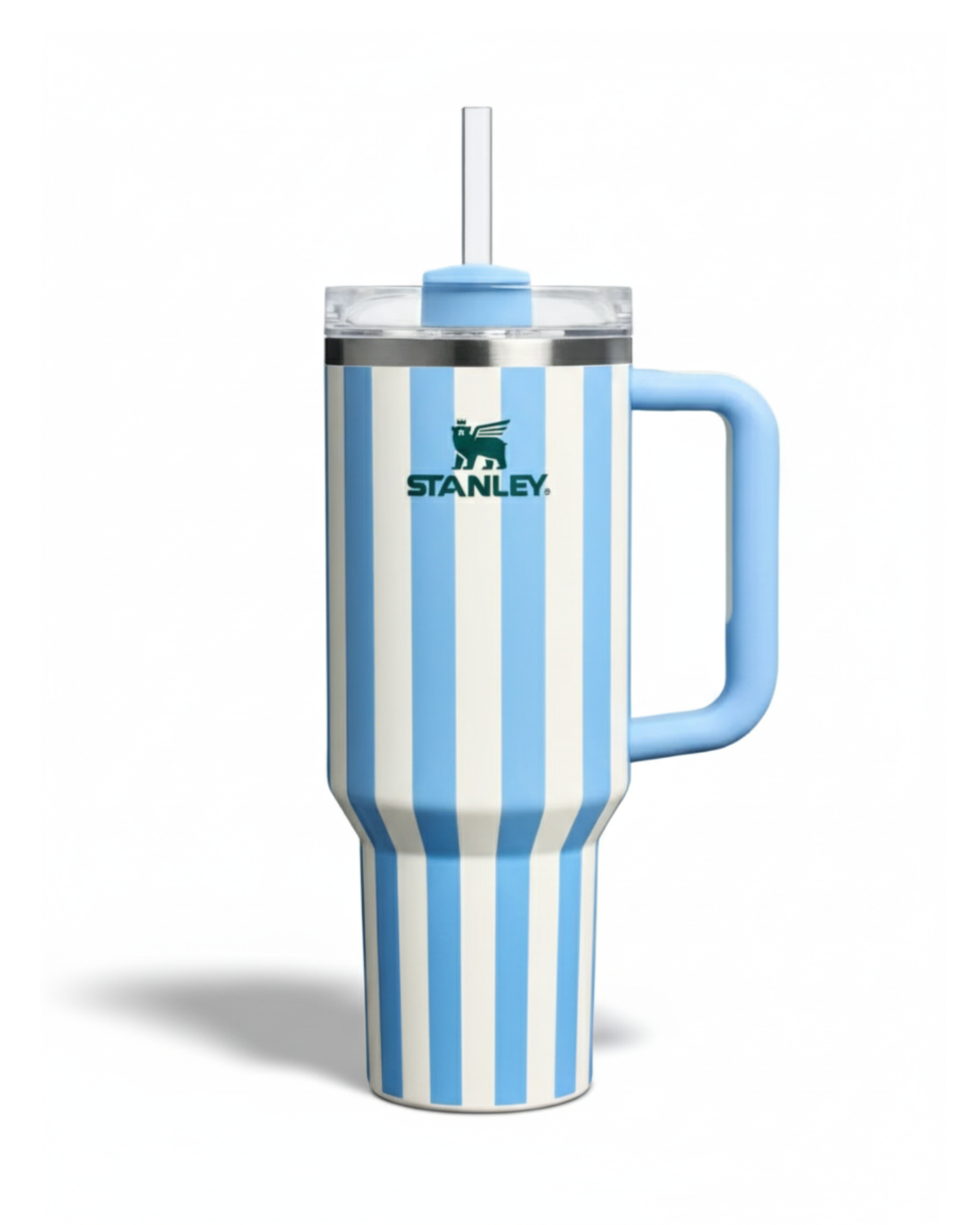 The Quencher H2.0 Flowstate™ Tumbler | 40 OZ - Cornflower Cabana Gloss