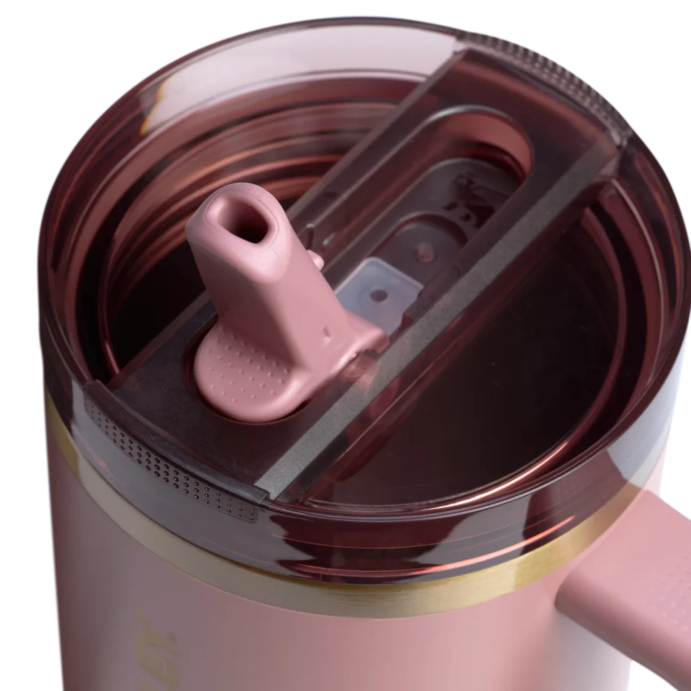 The Quencher ProTour Flip Straw Tumbler | 40 OZ - Antique Pink