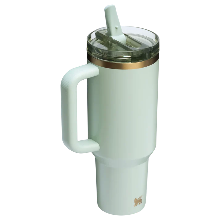 The Quencher ProTour Flip Straw Tumbler | 40 OZ - Gilded Celadon