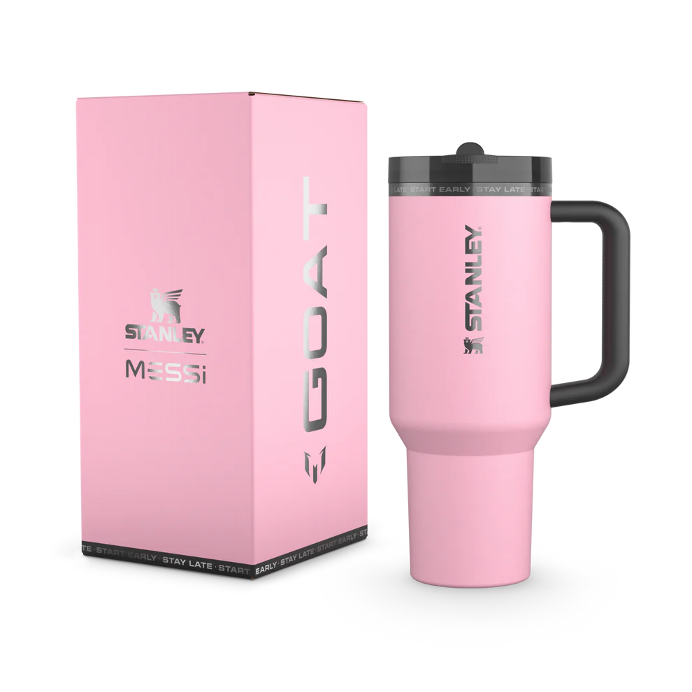 The Messi x Stanley Quencher ProTour Flip Straw Tumbler | 40 OZ