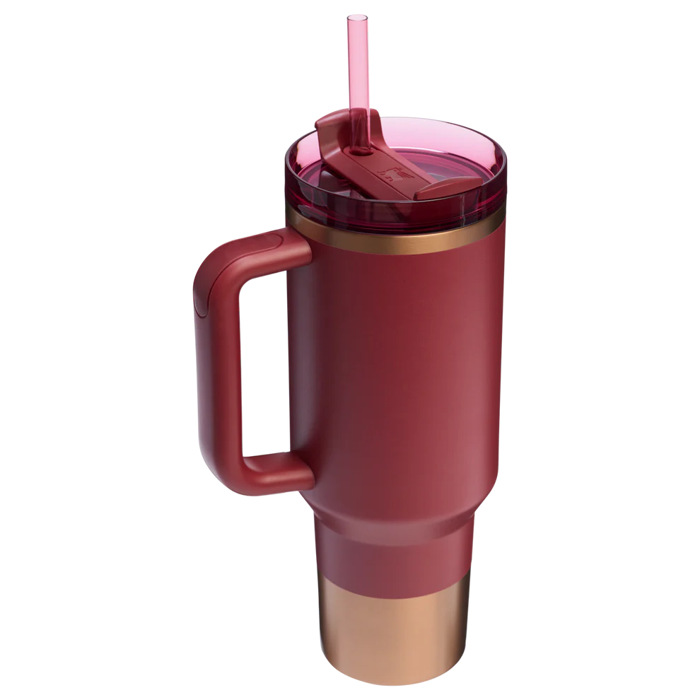 The Quencher H2.0 Flowstate™ Tumbler | 40 OZ - Gilded Pomegranate