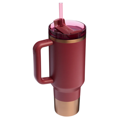 The Quencher H2.0 Flowstate™ Tumbler | 40 OZ - Gilded Pomegranate