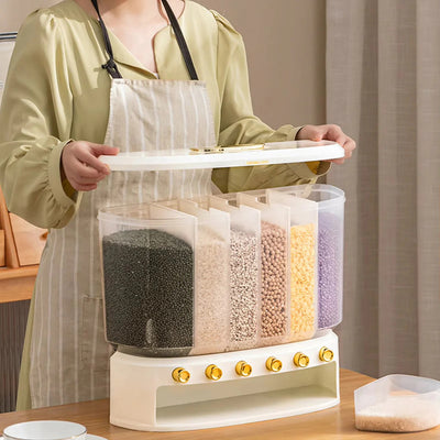 Wall Mounted Sealed Rice Container