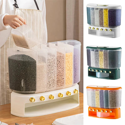 Wall Mounted Sealed Rice Container