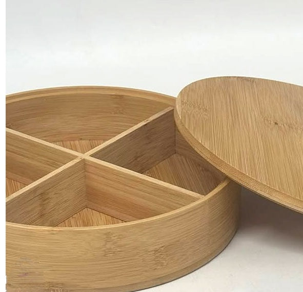 Reindeer Oval Dry Fruit Serving Box